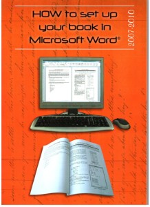 How to set up your book in Microsoft Word 
