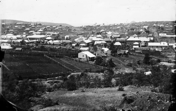 The village from Sargents Hill 1872