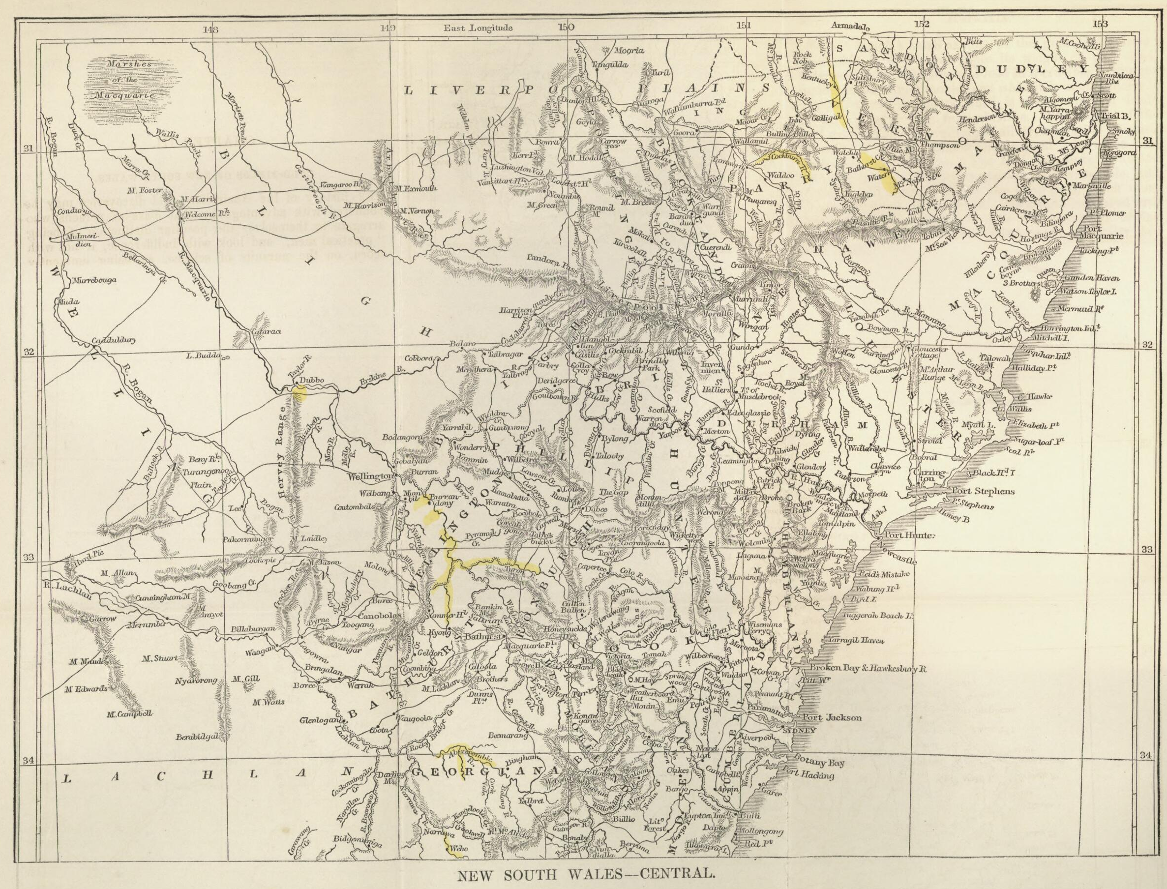 Central Goldfields Map Central Goldfields | Hill End & Tambaroora Gathering Group